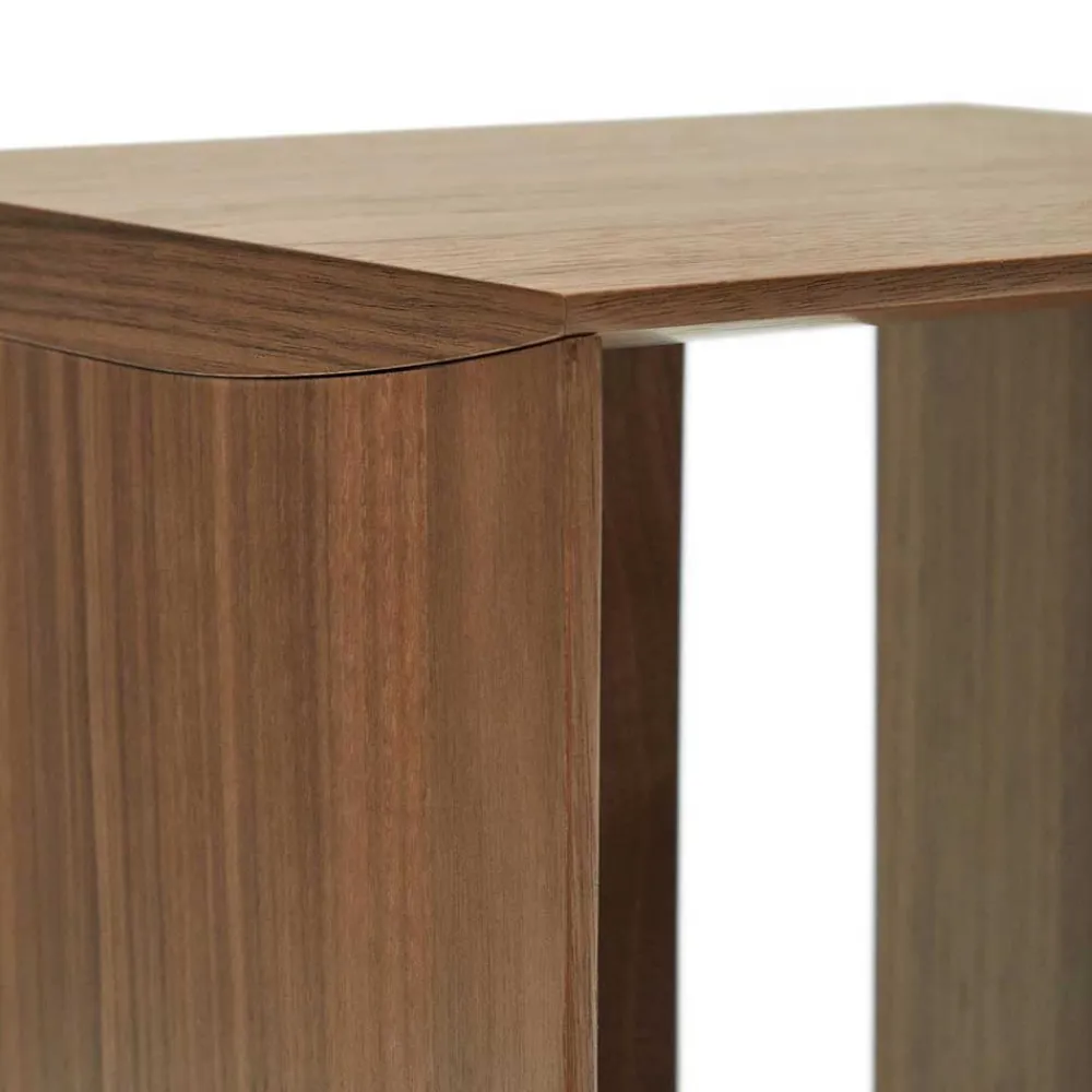 Wohnen Regalmodul Duo in Nussbaum - Kiara (zweiteilig)