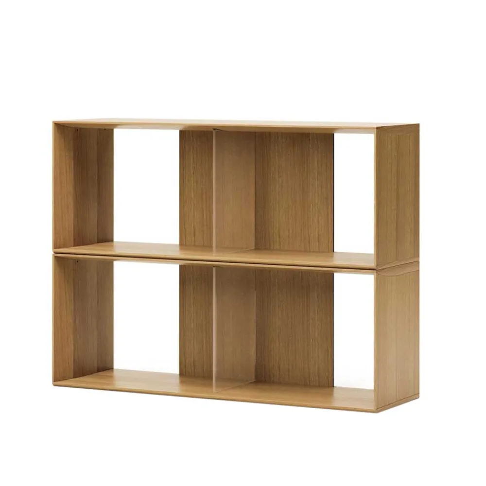 Wohnen Esszimmerregale|Regale*Regal-Modul Paar in Eiche - Hero (zweiteilig)