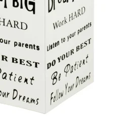 Wohnen Schirmständer*Regenschirmständer Angoro mit Schriftzug