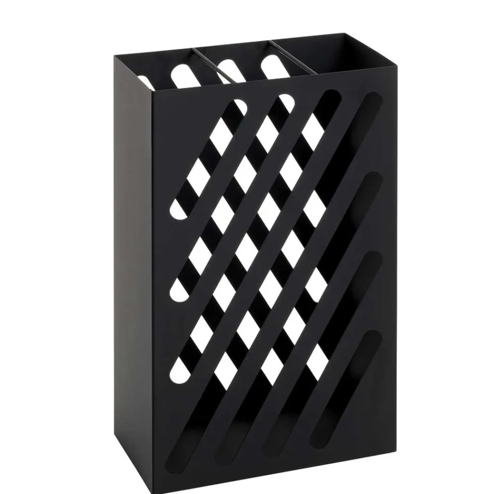 Wohnen Schirmständer*Regenschirmständer aus schwarzem Metall - Nikosia