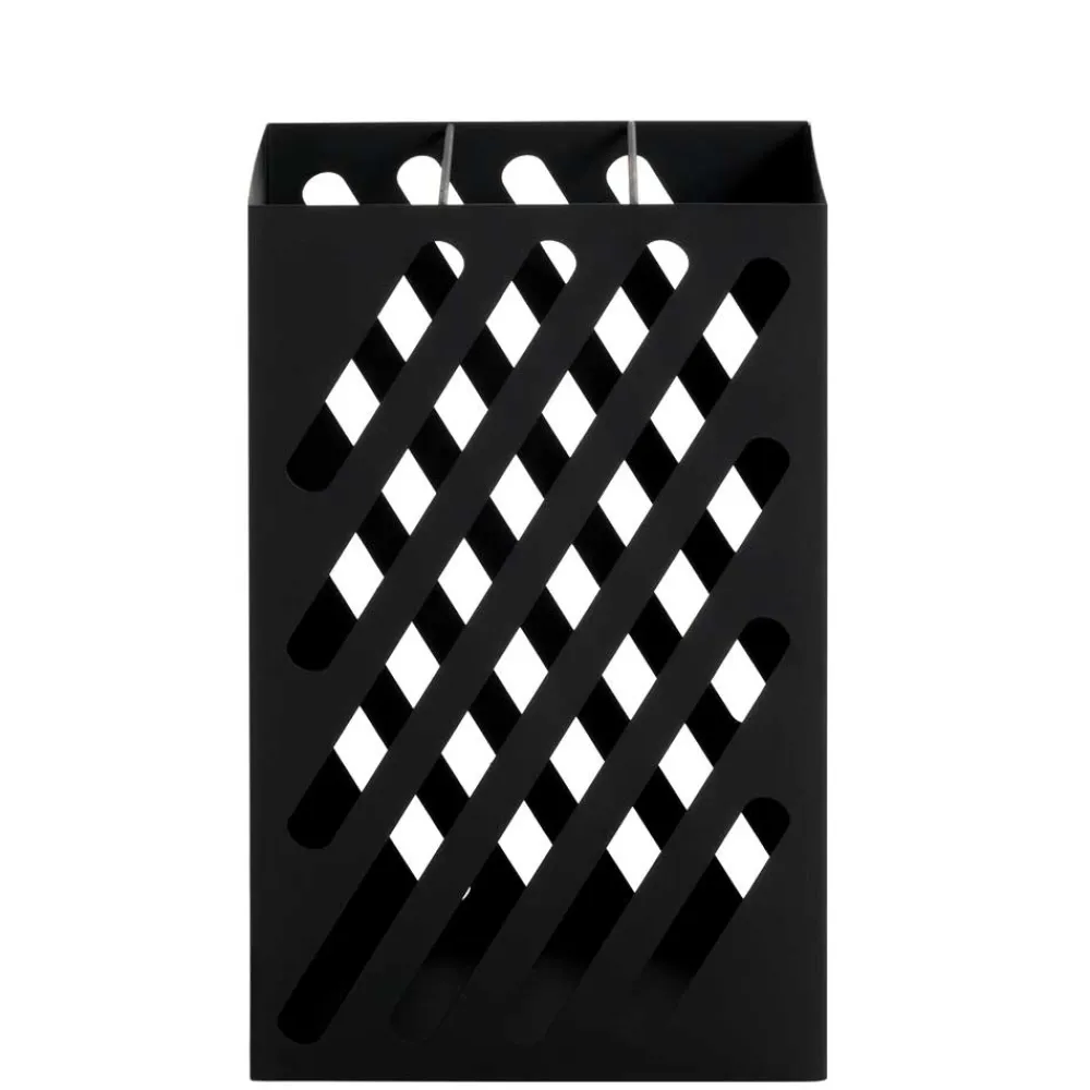 Wohnen Schirmständer*Regenschirmständer aus schwarzem Metall - Nikosia