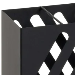 Wohnen Schirmständer*Regenschirmständer aus schwarzem Metall - Nikosia