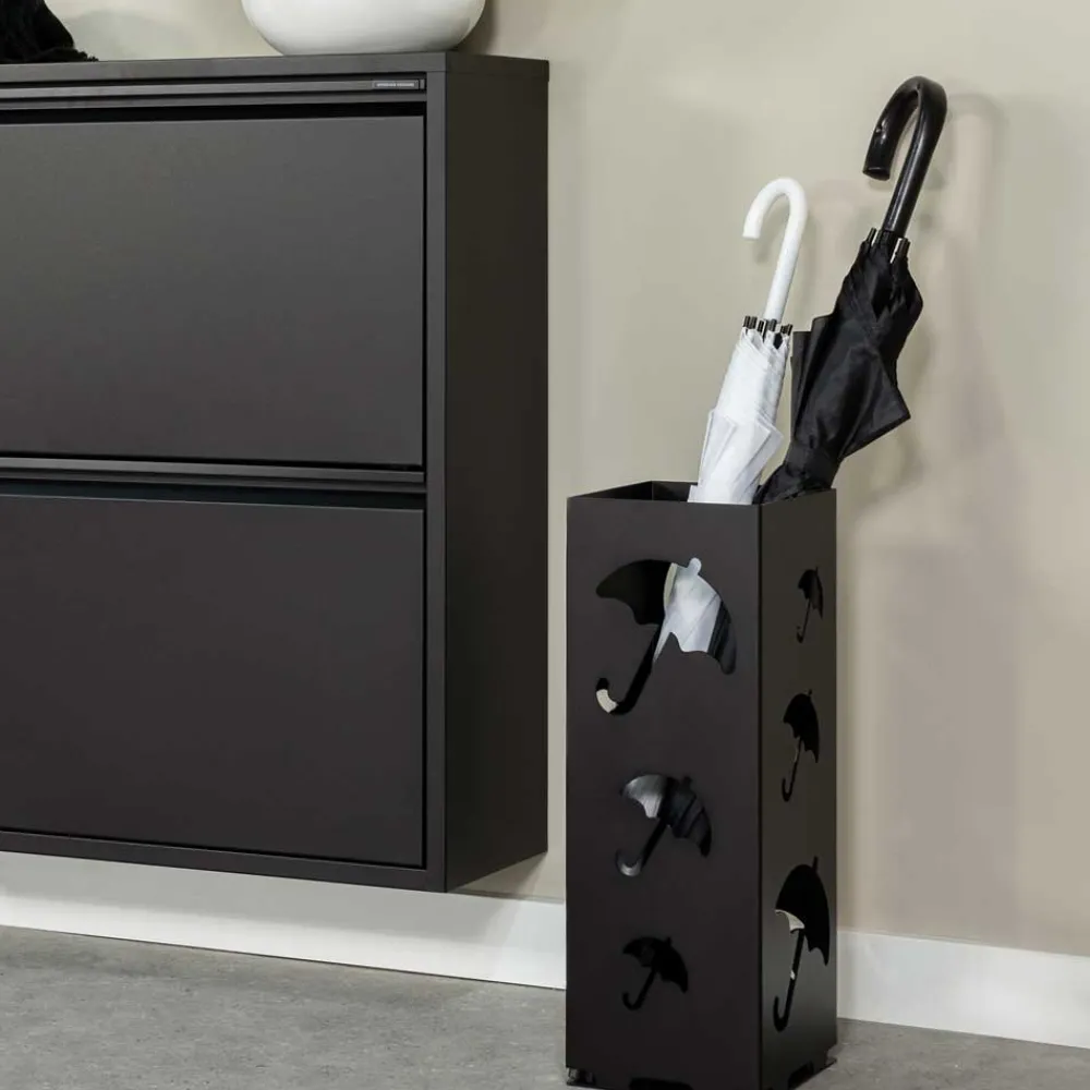 Wohnen Schirmständer*Regenschirmständer mit Löchern in Schirm Optik - Vinzent