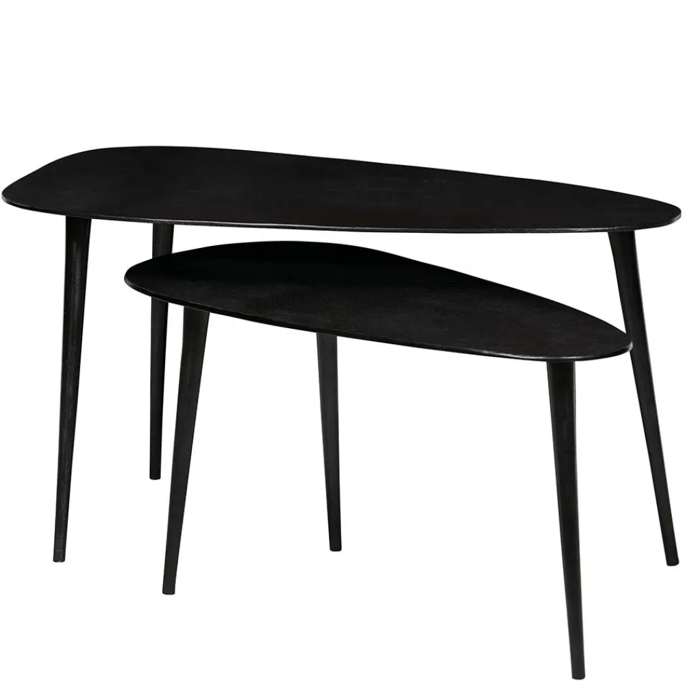 Wohnen Retro Alutische mit 3-Fußgestell - Crimas (zweiteilig)