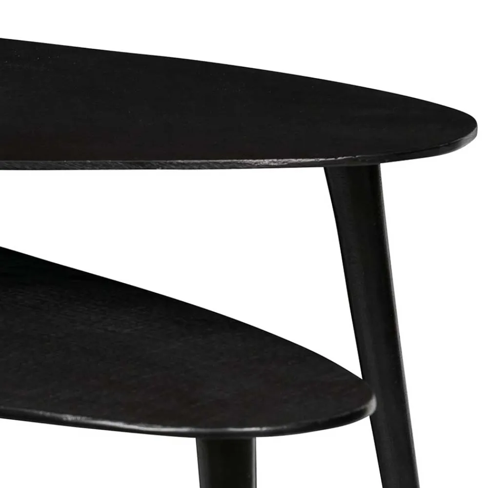 Wohnen Retro Alutische mit 3-Fußgestell - Crimas (zweiteilig)