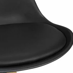 Wohnen Retro Barstuhl Systrem mit Schalensitz (2er Set)