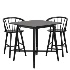 Wohnen Küchen-Essgruppen|Essgruppen*Retro Bartisch & Barstühle - Mectilda (dreiteilig)