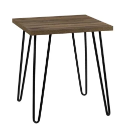 Wohnen Retro Beistelltisch in Walnuss Holzoptik - Aberdeen