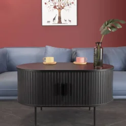 Wohnen Couchtisch|Retro Möbel*Retro Couchtisch mit Schiebetüren - Lurymav