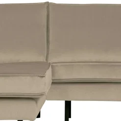 Wohnen Retro Design Couchecke in Khaki - Afeiro