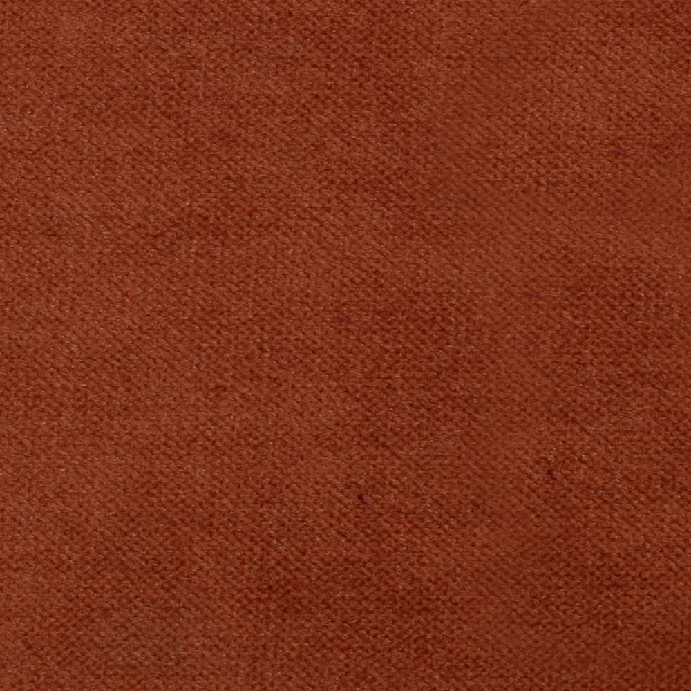Wohnen Retro Designsessel in Rost Braun Samt - Naryon