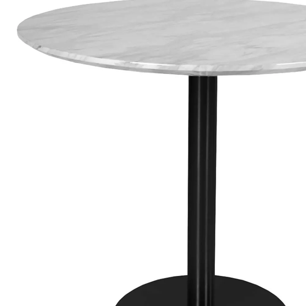 Wohnen Retro Essgruppe in Rund Set - Mudena (fünfteilig)