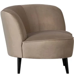 Wohnen Retro Lounge-Sessel in Khaki Samit - Griffina