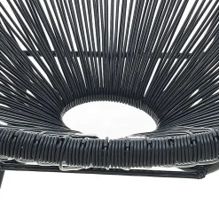 Wohnen Retro Loungestühle für Garten in Schwarz - Vicados (2er Set)