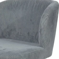 Wohnen Retro Schreibtischstuhl in Grau - Tropica