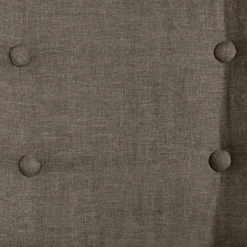 Wohnen Retro Sessel in Beigegrau Stoff - Florida