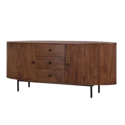 Wohnen Retro Sideboard in Walnussfarben - Chalil
