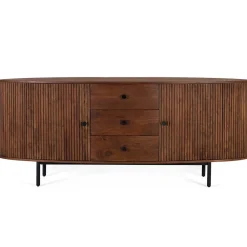 Wohnen Retro Sideboard in Walnussfarben - Chalil