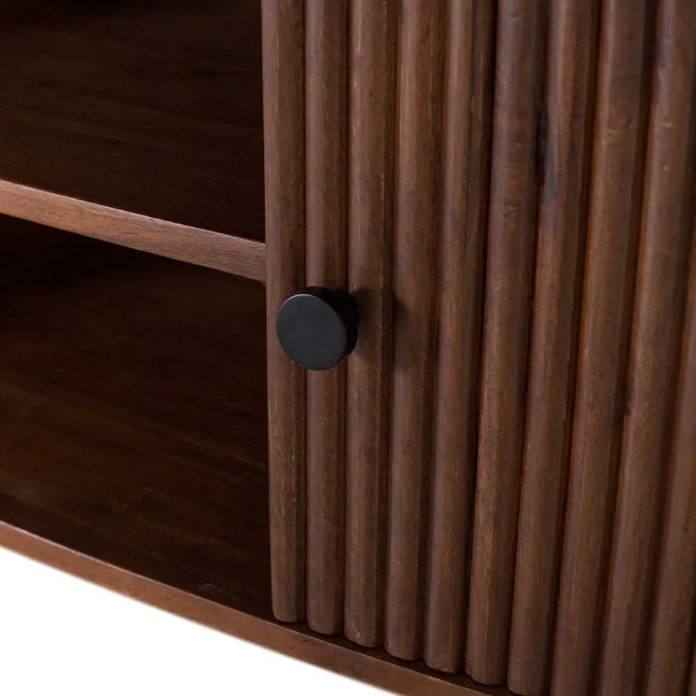 Wohnen Retro Sideboard in Walnussfarben - Chalil