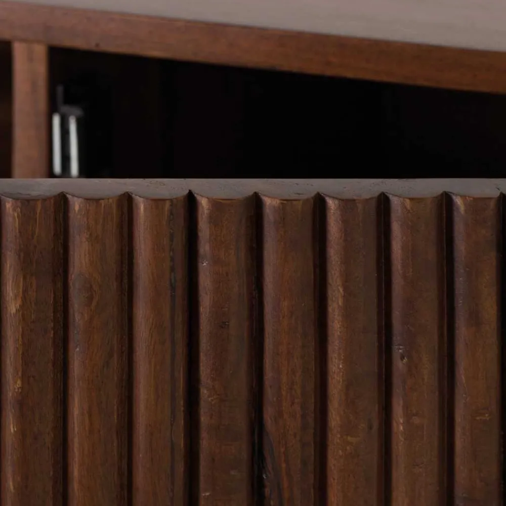 Wohnen Retro Sideboard in Walnussfarben - Chalil