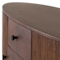 Wohnen Retro Sideboard in Walnussfarben - Chalil