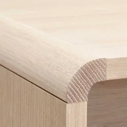 Wohnen Retro Style Couchtisch mit zwei Fächern - Medias