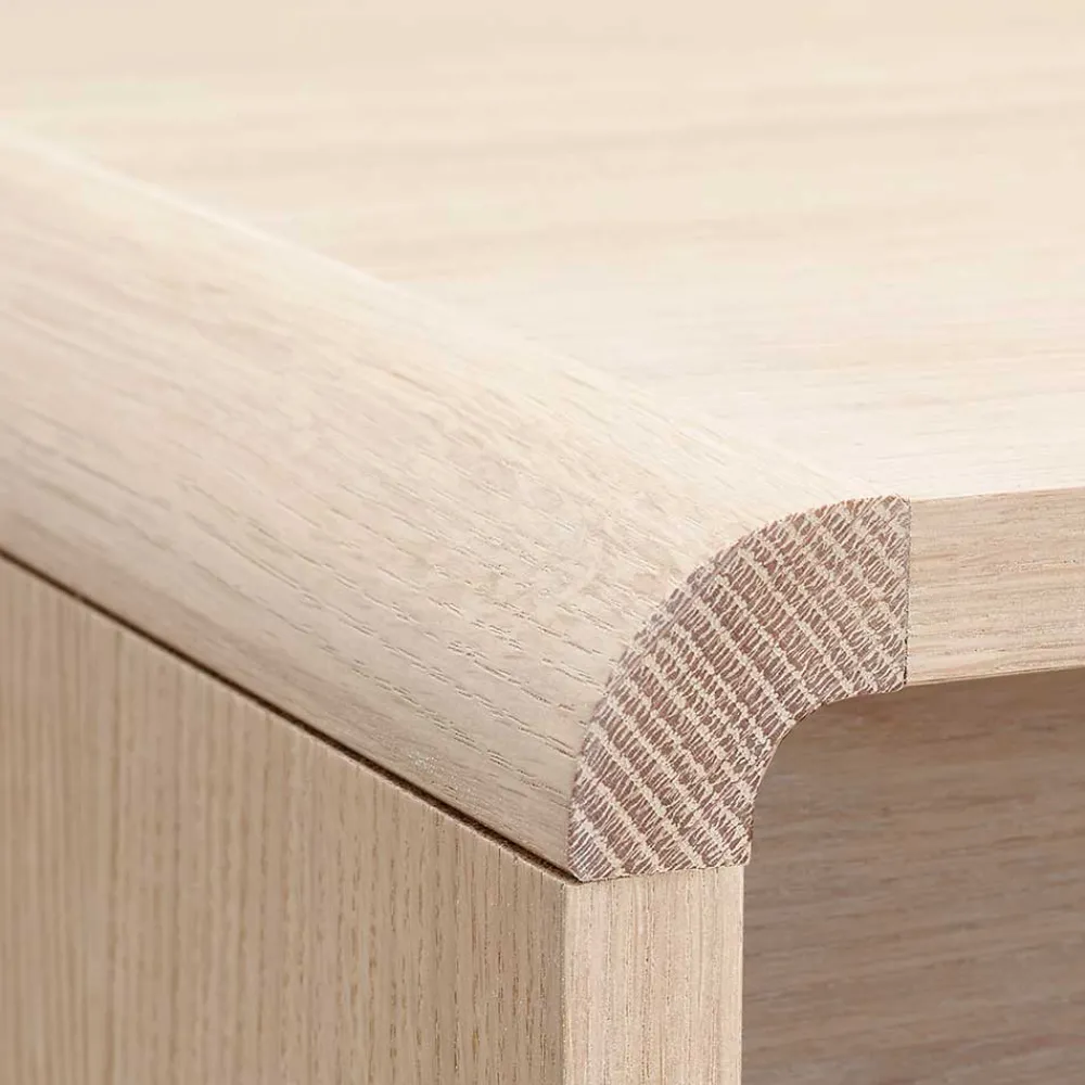 Wohnen Retro Style Couchtisch mit zwei Fächern - Medias