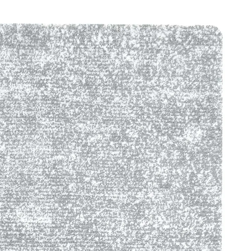 Wohnen Teppiche*Retro Teppich in Hellgrau und Silbergrau - Methana