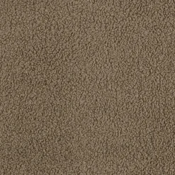 Wohnen Retro Wohnzimmersofa in Hellbraun Plüsch - Kermita