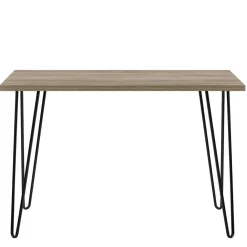 Wohnen Retrodesign Schreibtisch mit Haarnadel Beinen - Dressed