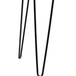 Wohnen Retrodesign Schreibtisch mit Haarnadel Beinen - Dressed