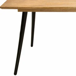 Wohnen Retro-Esstisch aus Mangobaum Massivholz - Offia