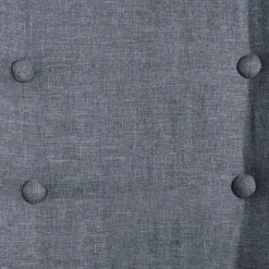 Wohnen Retro-Sessel in Jeansblau Stoff - Florida