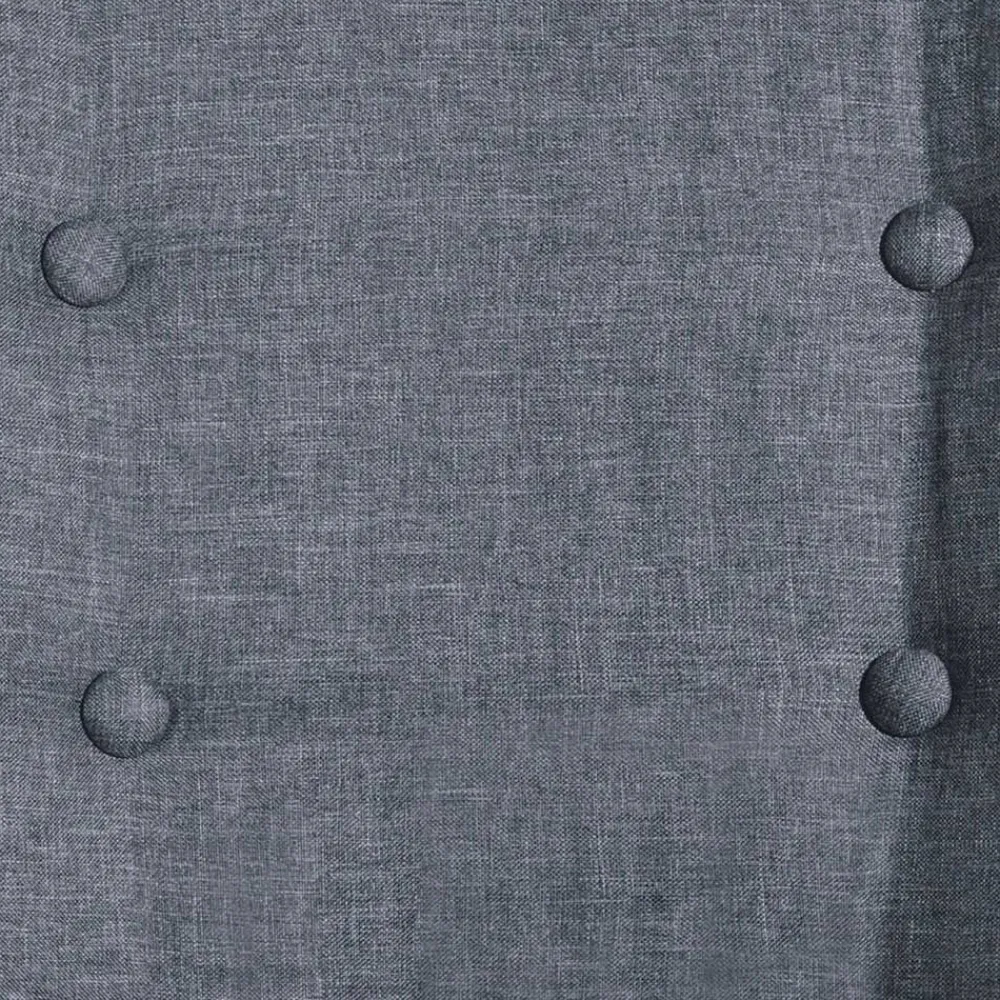 Wohnen Retro-Sessel in Jeansblau Stoff - Florida