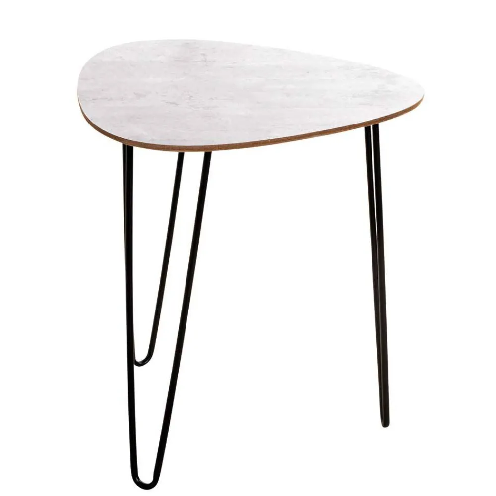 Wohnen Retrostil Zweisatztisch Set - Luoretta (zweiteilig)