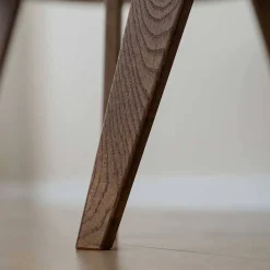 Wohnen Retro-Wohnzimmertisch aus braun geöltem Eichenholz - Borganel