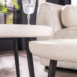 Wohnen Retro-Wohnzimmertische aus Marmorkomposit - Percos (zweiteilig)