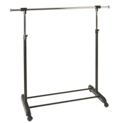 Wohnen Garderoben|Garderoben*Rollen Kleiderständer Coluria in Schwarz