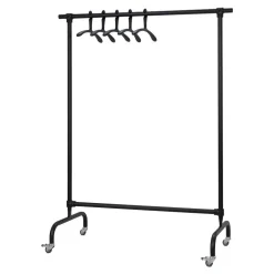 Herren Wohnen Rollgarderobe in Schwarz - Tesalon