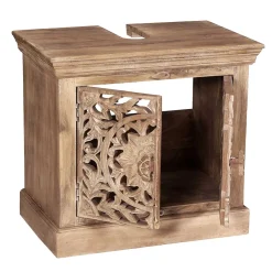 Wohnen Vintage Möbel*Romantische Badmöbel aus Holz - Runiasa (fünfteilig)