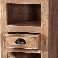 Wohnen Vintage Möbel*Romantische Badmöbel aus Holz - Runiasa (fünfteilig)