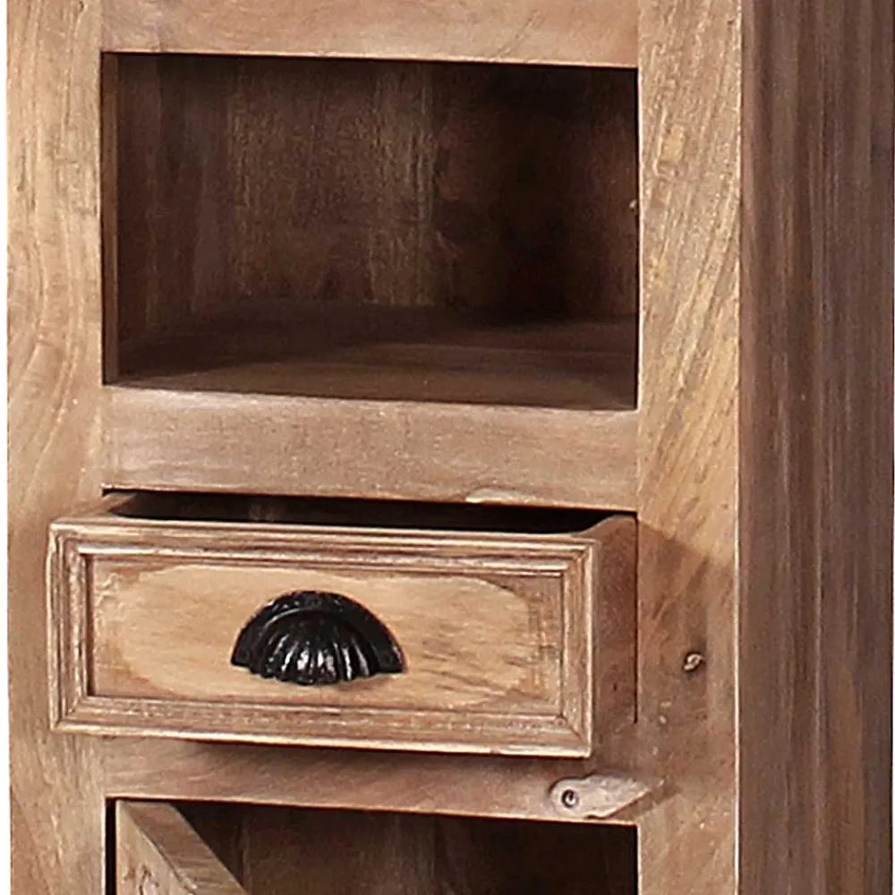 Wohnen Vintage Möbel*Romantische Badmöbel aus Holz - Runiasa (fünfteilig)