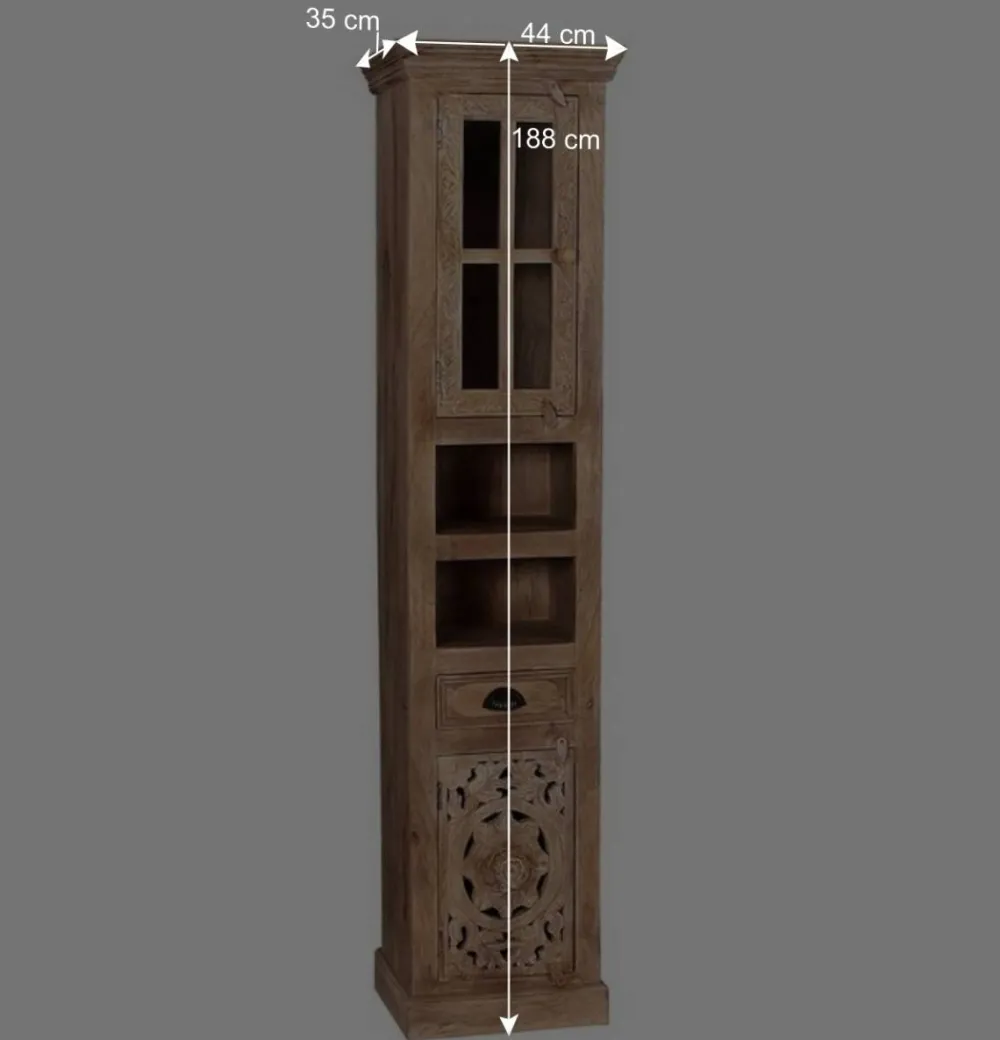 Wohnen Vintage Möbel*Romantische Badmöbel aus Holz - Runiasa (fünfteilig)