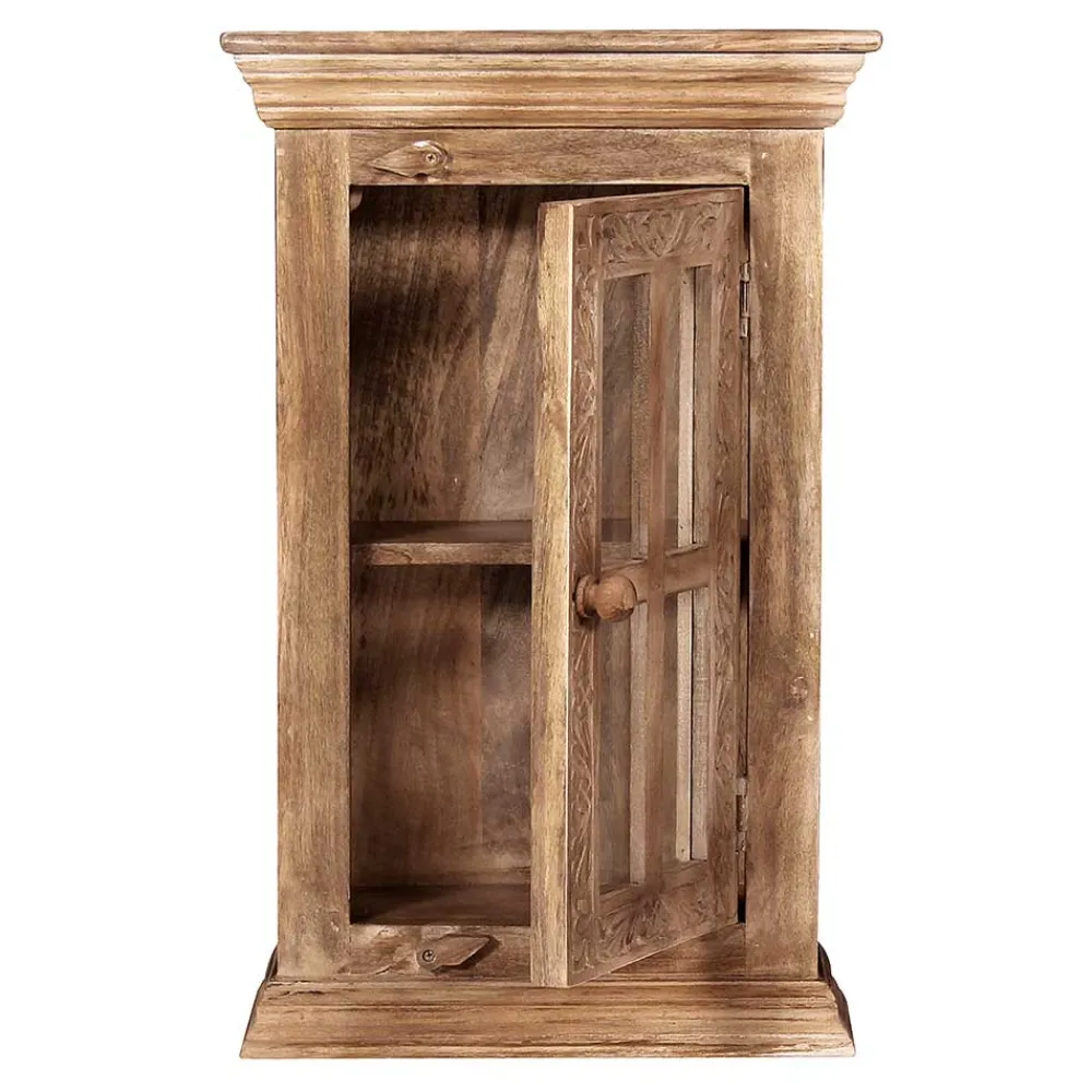 Wohnen Vintage Möbel*Romantische Badmöbel aus Holz - Runiasa (fünfteilig)