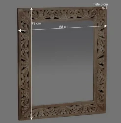 Wohnen Vintage Möbel*Romantische Badmöbel aus Holz - Runiasa (fünfteilig)