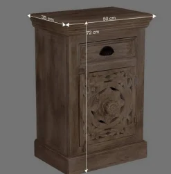 Wohnen Vintage Möbel*Romantische Badmöbel aus Holz - Runiasa (fünfteilig)