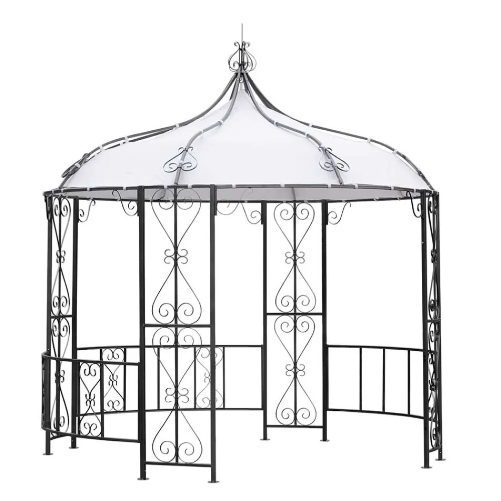 Wohnen Gartenpavillons*Romantischer Pavillon Javirella in Rund 300 cm