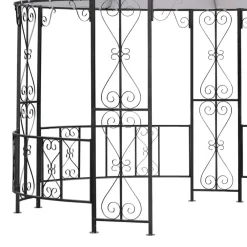 Wohnen Gartenpavillons*Romantischer Pavillon Javirella in Rund 300 cm