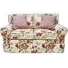 Wohnen Sofas|Sofa*Romantisches Landhaus Sofa mit Blumen Stoff - Telik