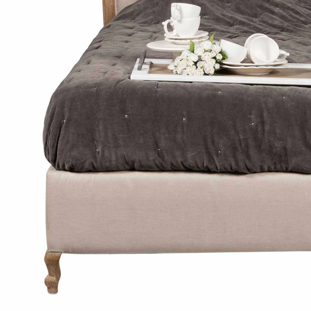 Wohnen Romantisches Vintage Bett Taunton im französischen Landhausstil